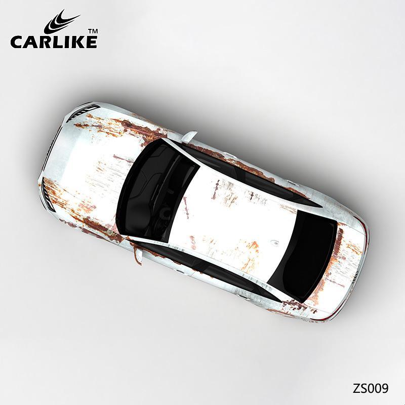 CARLIKE CL-ZS009 Pattern Old Rust High-precision Printing Customized Car Vinyl Wrap - CARLIKE WRAP