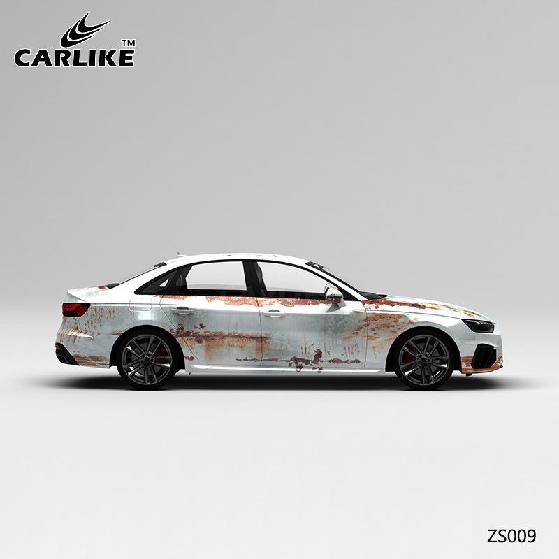 CARLIKE CL-ZS009 Pattern Old Rust High-precision Printing Customized Car Vinyl Wrap - CARLIKE WRAP