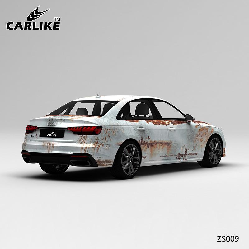 CARLIKE CL-ZS009 Pattern Old Rust High-precision Printing Customized Car Vinyl Wrap - CARLIKE WRAP