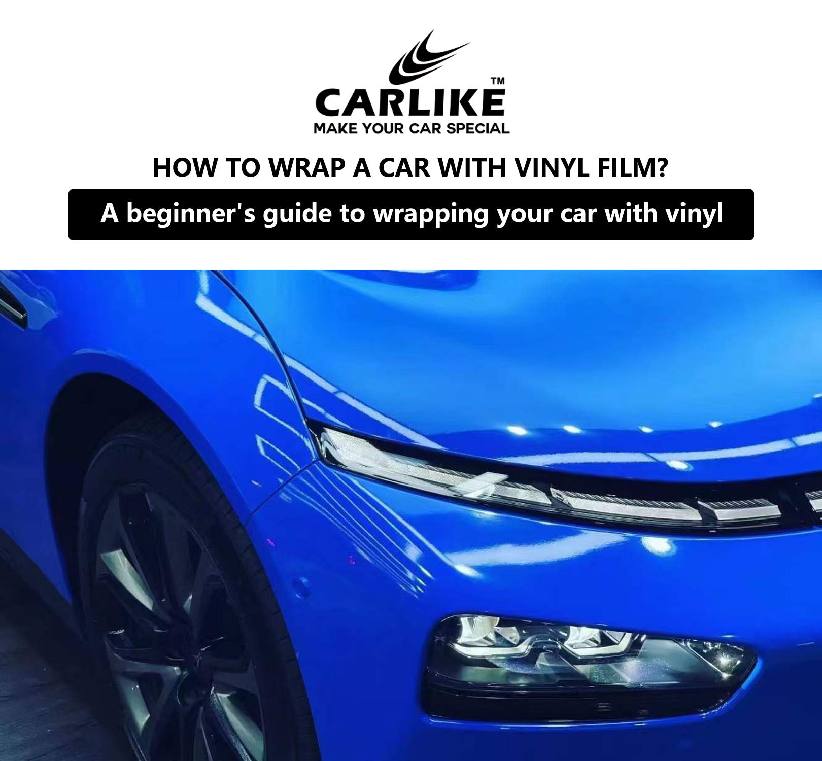 HOW TO WRAP A CAR WITH VINYL FILM?