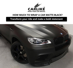 How Much to Wrap A Car Matte Black?