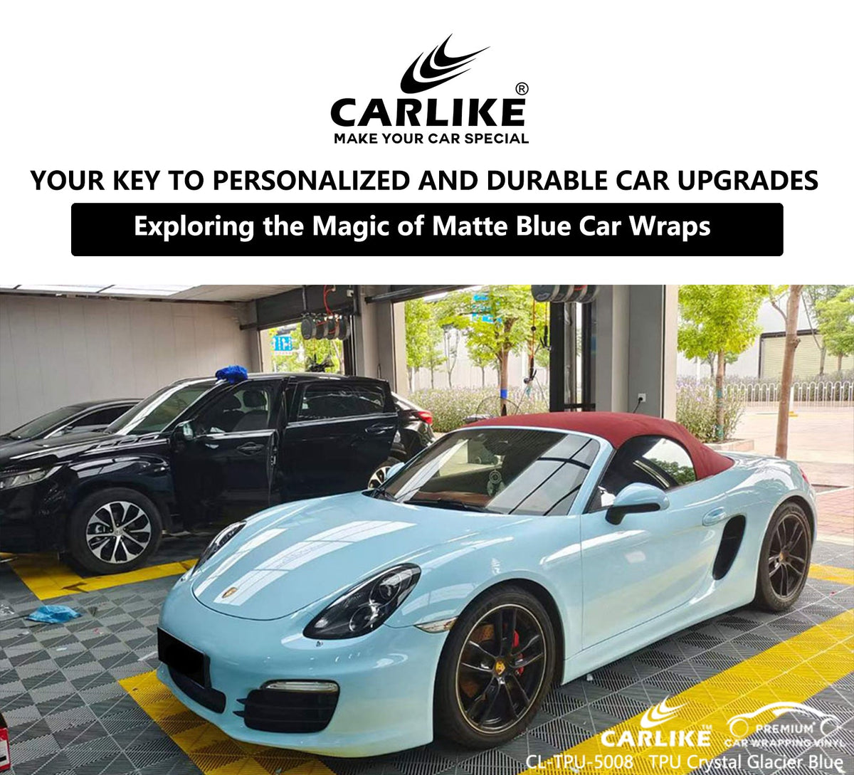 Matte Blue Car Wraps Your Key to Personalized and Durable Car Upgrade
