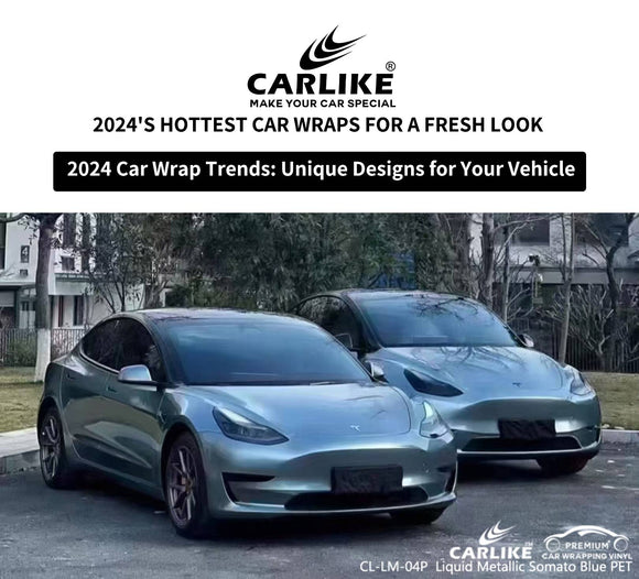 2024 Car Wrap Trends: Unique Designs for Your Vehicle - CARLIKE WRAP