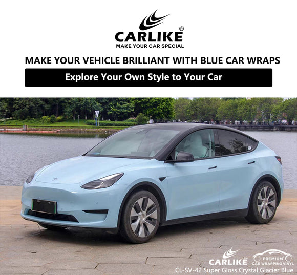 Blue Car Wraps: Your Ticket to a Showstopping Ride for Car Enthusiasts - CARLIKE WRAP