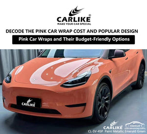 Blush Your Ride: Decoding the Pink Car Wrap Cost and Popular Design Ideas for Car Lovers