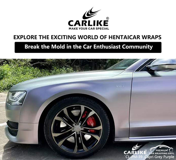 Breaking the Mold: Exploring the Exciting World of Hentai Car Wraps in the Car Enthusiast Community - CARLIKE WRAP