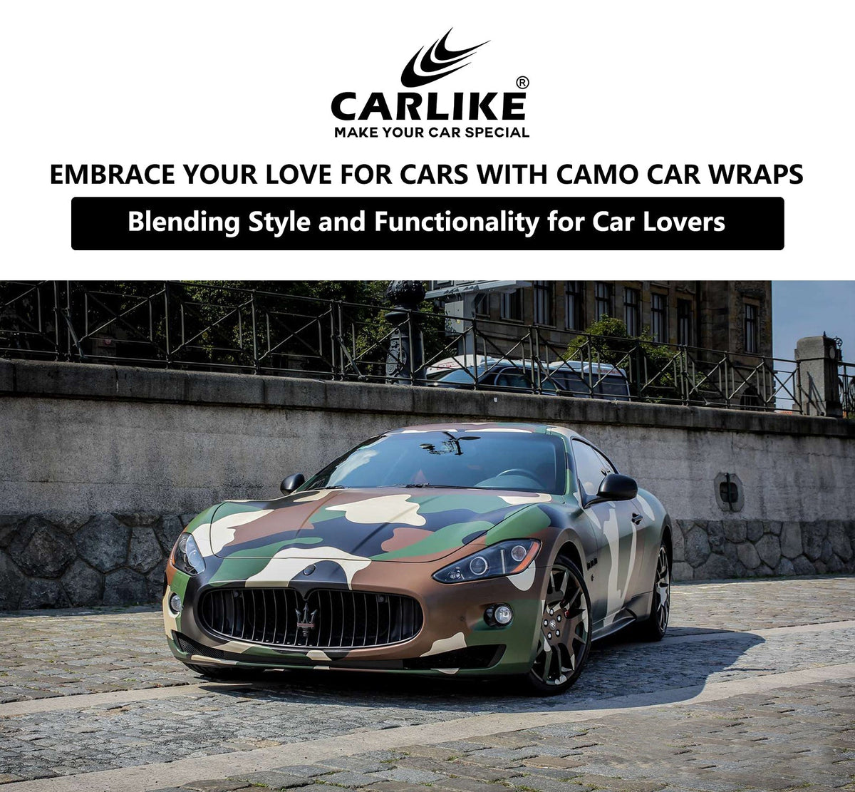 Como Wrap R160 Camo Wrap Cars: Blending Style and Functionality for Car Lovers ...