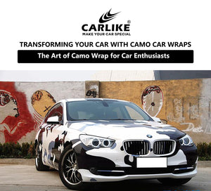 Camo Wrap Magic: transforma tu coche en un guerrero urbano