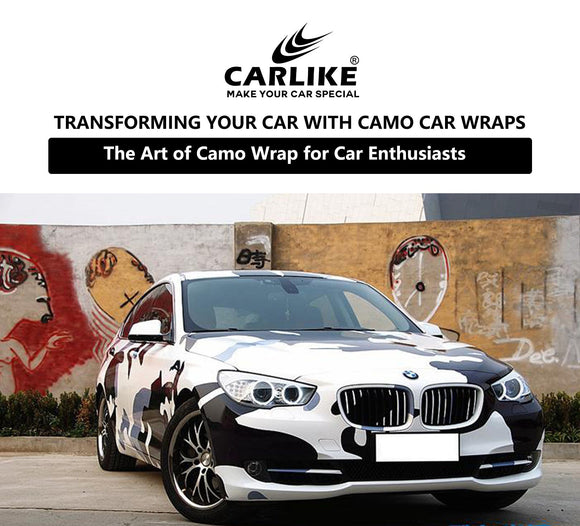 Camo Wrap Magic: Transforming Your Car into an Urban Warrior - CARLIKE WRAP