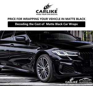 Car Enthusiasts' Guide: Decoding the Cost of Wrapping Your Vehicle in Matte Black