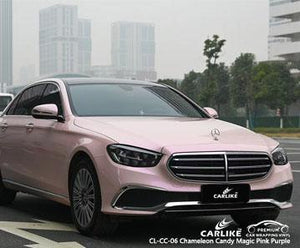 CARLIKE CL-CC-06 chameleon candy magic pink purple vinyl for Mercedes-Benz