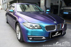 CARLIKE CL-CE-02 CHAMELEON ELECTRO METALIZADO VINILO AZUL CLARO A PÚRPURA Para BMW