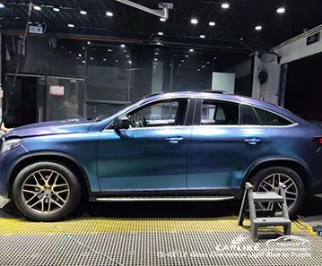 CARLIKE CL-CE-12 gloss chameleon electro metallic blue purple vinyl auto wraps Overijssel Netherlands - CARLIKE WRAP
