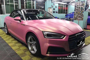 CARLIKE CL-DC-10 VINILO ORO ROSA CRISTAL DIAMANTE Para Audi