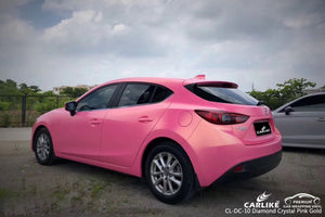 CARLIKE CL-DC-10 VINILO ORO ROSA CRISTAL DIAMANTE Para Mazda