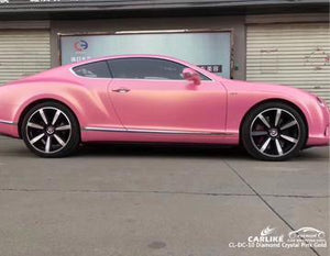 CARLIKE CL-DC-10 ENVOLTURA DE VINILO ORO ROSA CRISTAL DE DIAMANTE BENTLEY 