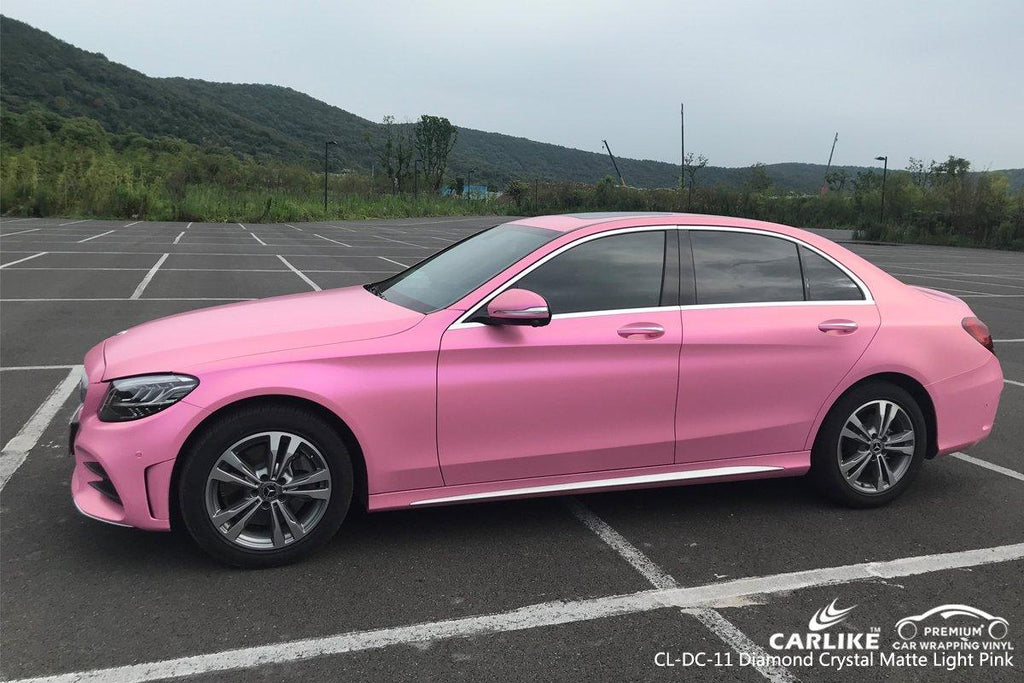 CARLIKE CL-DC-11 DIAMOND CRYSTAL MATTE LIGHT PINK VINYL