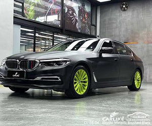 CARLIKE CL-EB-04 electro metallic brushed black vinyl for bmw