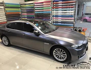 CARLIKE CL-EM-04 ENVOLTURA DE VINILO ELECTRO METALIZADO MATE GRIS FANTASMA BMW 