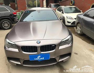 CARLIKE CL-EM-04 ENVOLTURA DE VINILO ELECTRO METALIZADO MATE GRIS FANTASMA BMW 