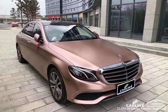 CARLIKE CL-EM-09 ROSE GOLD MATTE ELECTRO METALLIC VINYL For Car Wrap - CARLIKE WRAP