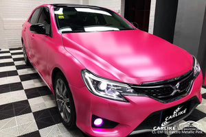 CARLIKE CL-EM-10 VINILO ELECTROMETÁLICO MATE ROSA PARA WRAP CAR