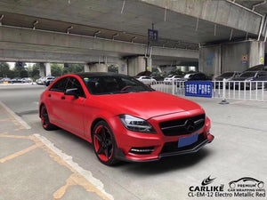 CARLIKE CL-EM-12 VINILO ELECTROMETÁLICO ROJO MATE MERCEDES-BENZ 