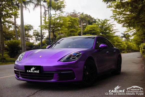 CARLIKE CL-EM-13 PURPLE MATTE ELECTRO METALLIC VINYL For Wrap Car - CARLIKE WRAP