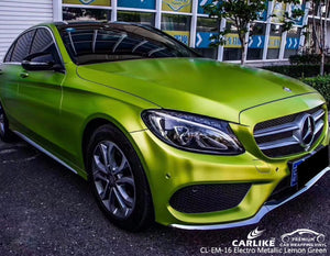 CARLIKE CL-EM-16 ENVOLTURA MERCEDES-BENZ ELECTRO METALIZADO MATE VERDE LIMÓN 