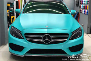 CARLIKE CL-EM-17 Envoltura de vinilo electro metalizado mate verde menta Mercedes Malasia