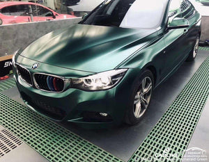 CARLIKE CL-EM-21 ENVOLTURAS BMW DE VINILO ELECTRO METÁLICO MATE VERDE ESMERALDA 