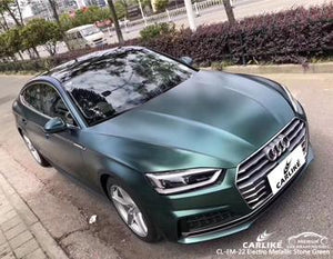 CARLIKE CL-EM-22 VINILO ELECTROMETÁLICO MATE VERDE PIEDRA AUDI 