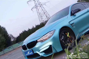 CARLIKE CL-EM-24 VINILO ELECTROMETÁLICO MATE AZUL LAGO Para BMW