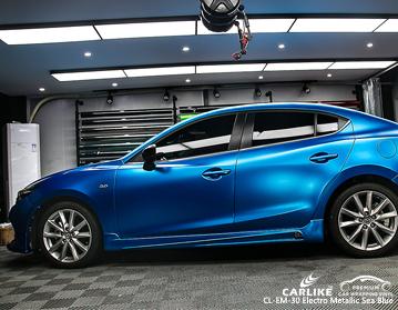 CARLIKE CL-EM-30 SEA BLUE MATTE ELECTRO METALLIC VINYL WRAP Lexus - CARLIKE WRAP