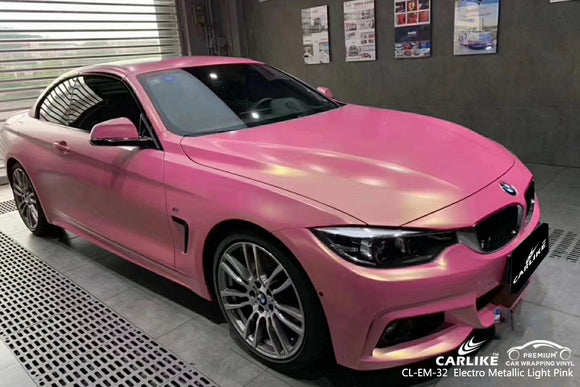 CARLIKE CL-EM-32 light pink matte electro metallic car vinyl wraps Bursa Turkey - CARLIKE WRAP