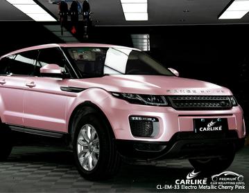 CARLIKE CL-EM-33 CHERRY PINK MATTE ELECTRO METALLIC VINYL WRAP LAND ROVER - CARLIKE WRAP