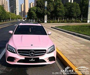 CARLIKE CL-EM-33 Vinilo mate electro metalizado rosa cereza para mercedes-benz