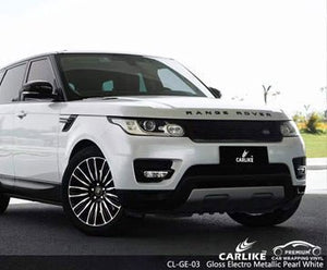 CARLIKE CL-GE-03 vinilo blanco perla electro metalizado brillo para range rover