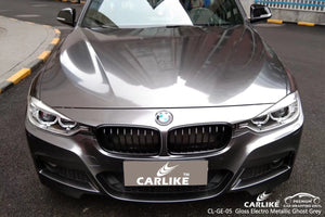 CARLIKE CL-GE-05 vinilo brillante electro metalizado gris fantasma auto wrap Occitanie Francia