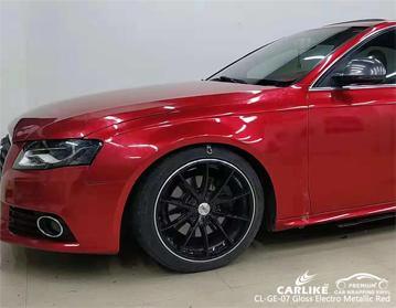 CARLIKE CL-GE-07 GLOSS ELECTRO METALLIC RED VINYL WRAPPING AUDI - CARLIKE WRAP