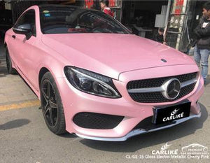 CARLIKE CL-GE-15 VINILO BRILLO ELECTRO METALIZADO ROSA CEREZA MERCEDES-BENZ 