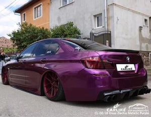 CARLIKE CL-GE-18 ENVOLTURA DE VINILO MORADO ELECTROMETÁLICO BRILLANTE BMW 