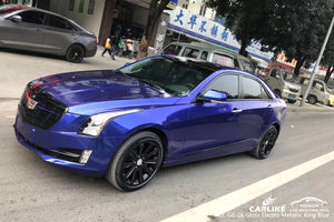 CARLIKE CL-GE-26 VINILO ELECTROMETÁLICO BRILLANTE AZUL REY PARA ENVOLTURA DE COCHES