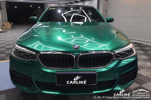 CARLIKE CL-GE-30 GLOSS ELECTRO METALLIC EMERALD GREEN VINYL For BMW