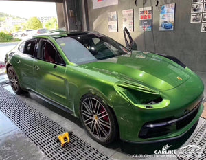 CARLIKE CL-GE-31 VINILO ELECTROMETÁLICO BRILLANTE VERDE MAMBA para rotular el coche