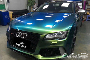 CARLIKE CL-GE-32 VINILO VERDE SELVA ELECTROMETÁLICO BRILLANTE Para Audi