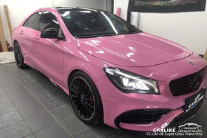 CARLIKE CL-GM-06 VINILO ROSA PIANO SUPER BRILLANTE PARA Mercedes