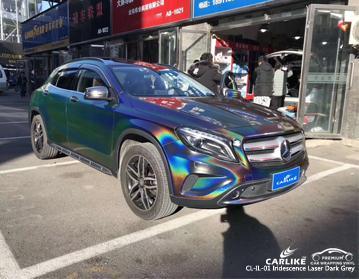 CARLIKE CL-IL-01 IRIDESCENCE LASER DARK GREY VINYL WRAP MERCEDES-BENZ - CARLIKE WRAP