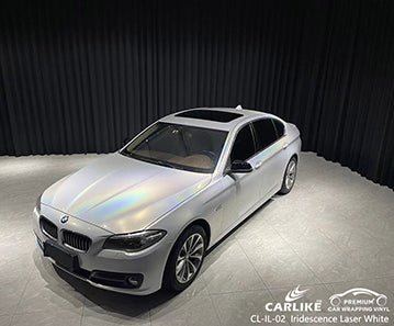 CARLIKE CL-IL-02 iridescence laser white vinyl for bmw - CARLIKE WRAP