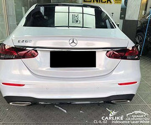 CARLIKE CL-IL-02 vinilo iridiscente laser blanco para mercedes-benz